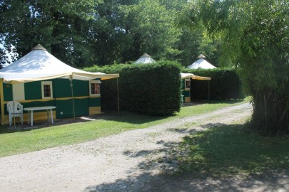 Fully-equipped tents