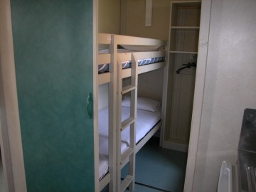 2-bedroom chalet (25m²) - bunk bed